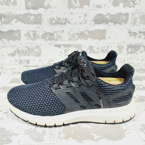 Adidas Ultimateshow Black Athletic Lace up Running Trainers B313 - Picture 1 of 9